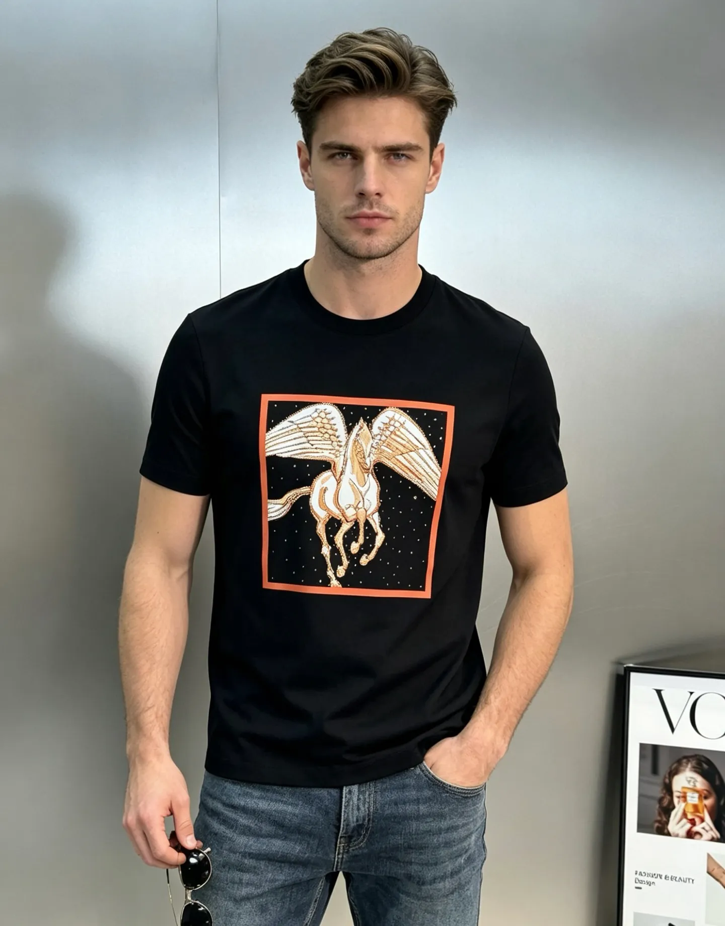 ⚜️Hermes 26s New Arrival T . Series ， 200g ， . ！ ！ ， ！ ， ！ ！ ：Black.White.Sizes：M-4XL ❗️（174/140 L）